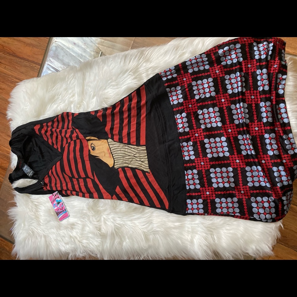 🪞❤️💥 Y2k Custo Barcelona Dress - Picture 2 of 6